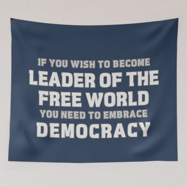 Item preview, Leader Of The Free World - Respect Democracy designed and sold by Fanarchist.