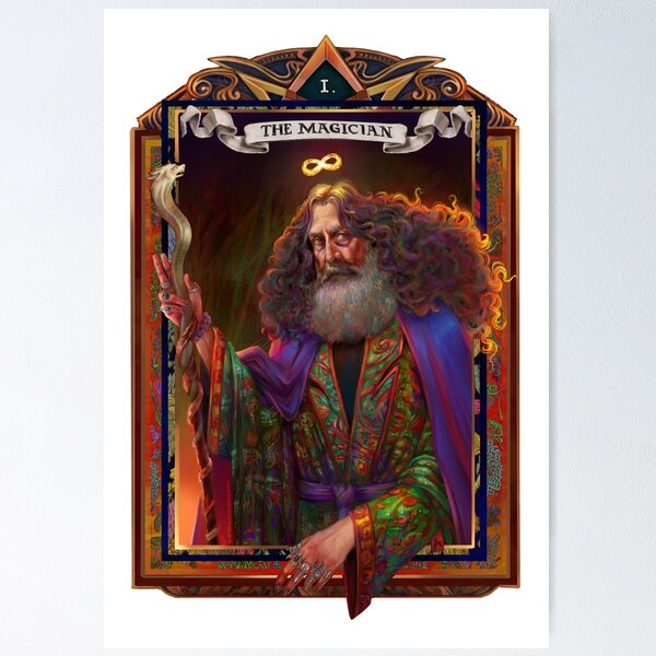 Item preview, Alan Moore - The Magician Tarot designed and sold by artofkaa.