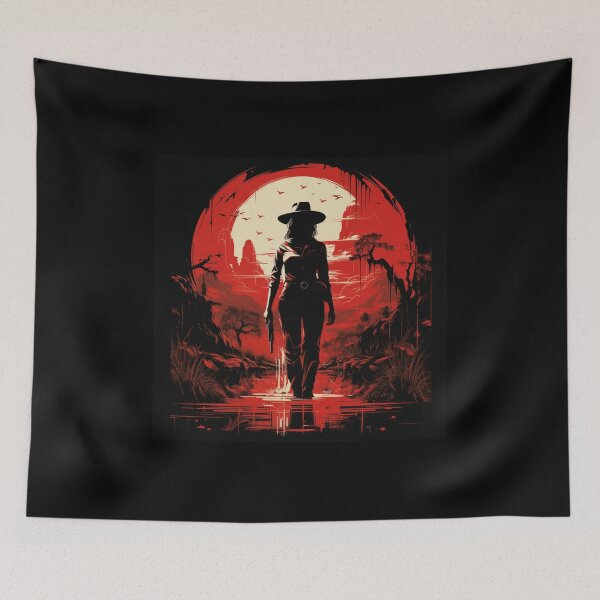 Item preview, Vintage Western Vampire Poster designed and sold by pedrogag.