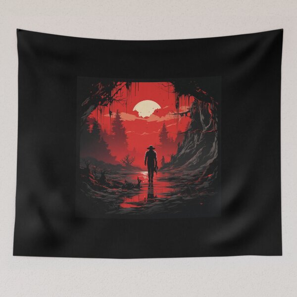 Item preview, Vintage Western Vampire Poster designed and sold by pedrogag.