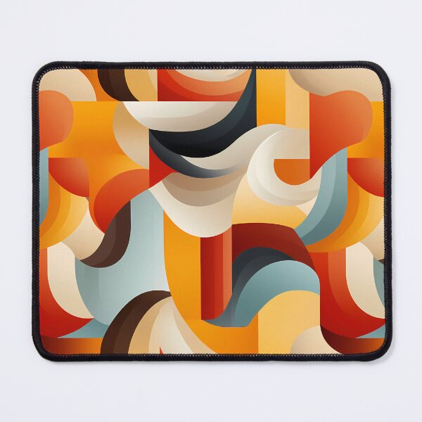 Item preview, Geometric Shapes. Vintage Pattern Art. Colorful Seamless Abstract Art. designed and sold by GiveMeMood.