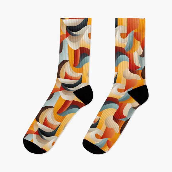 Item preview, Geometric Shapes. Vintage Pattern Art. Colorful Seamless Abstract Art. designed and sold by GiveMeMood.