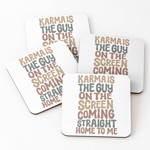 Item preview, Karma Lyrics Icon_Swiftie designed and sold by Infinirish.