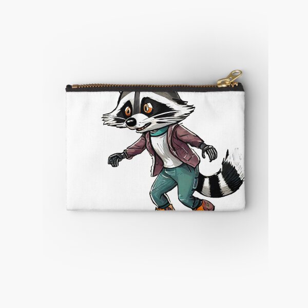 Item preview, Rollerblading Raccoon Rebel designed and sold by omerfdln34.