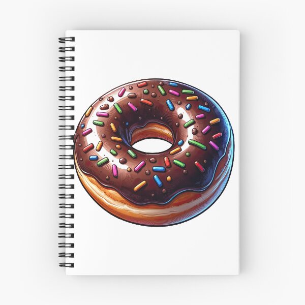 Item preview, Chocolate Glazed Donut with Sprinkles designed and sold by digital-savant.