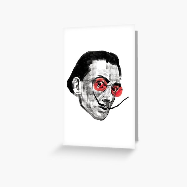 Item preview, Dali red glasses designed and sold by BarcelonaLights.