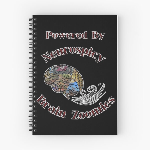 Item preview, Neurospicy Brain Zoomies Funny Mental Health Design designed and sold by TwistedP-Photos.