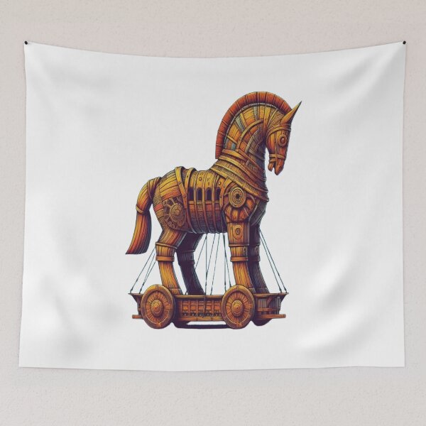Item preview, Trojan Horse Ancient Greek Mythology Greek History  designed and sold by VISIONSTURME.