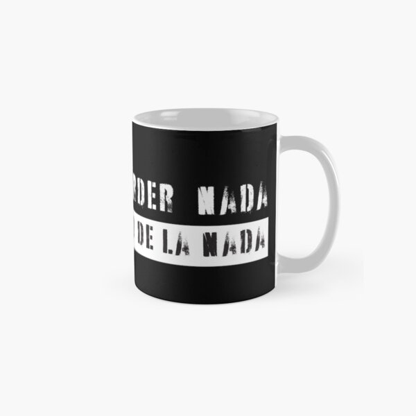 Vista previa del artículo con la obra «Canción en español: No puedo perder nada. Canciones del Rock en español. Tipografía blanco/negro (II)», diseñado y vendido por Rebeldía Pura.