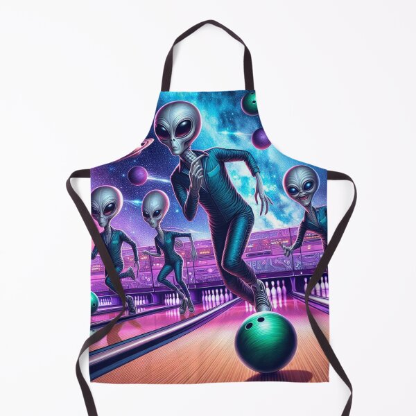 Item preview, Galactic Bowling Extravaganza with the Alien Crew designed and sold by Wonderall.