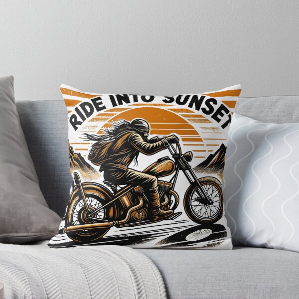 Item preview, Ride Into the Sunset Biker Adventure designed and sold by IWEARUWEAR.