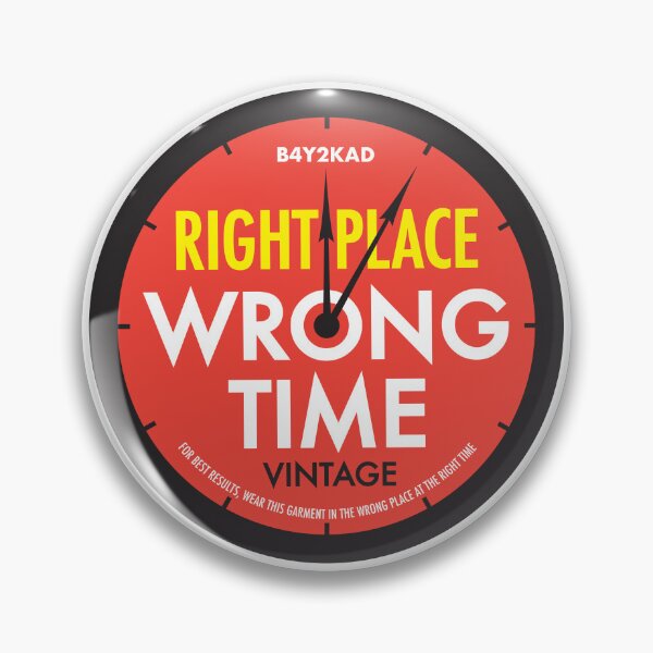 Item preview, Right Place Wrong Time Vintage Logo designed and sold by Wilcox Wheels.