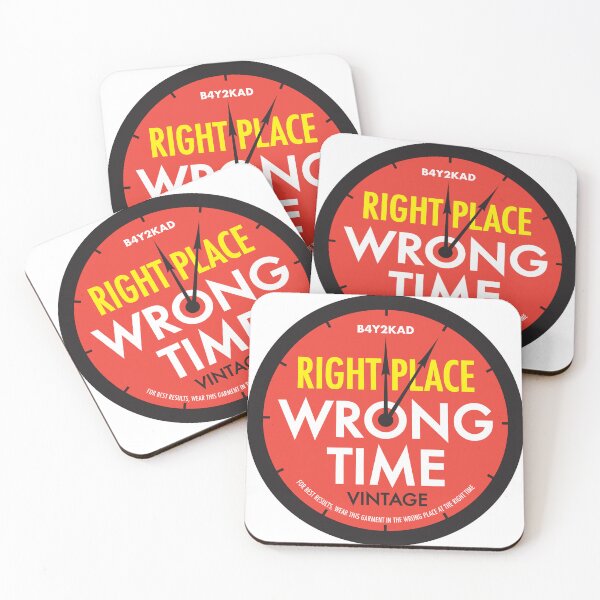 Item preview, Right Place Wrong Time Vintage Logo designed and sold by Wilcox Wheels.