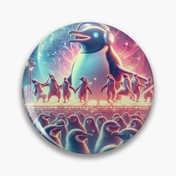 Item preview, Galactic Penguin Rave designed and sold by Wonderall.