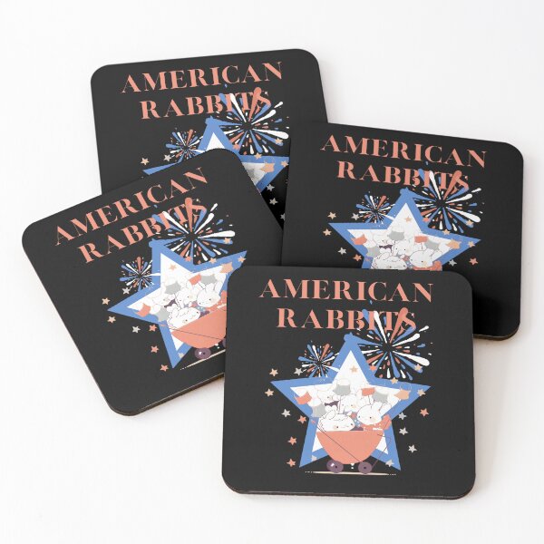 Item preview, American rabbits designed and sold by GrooveGrip.