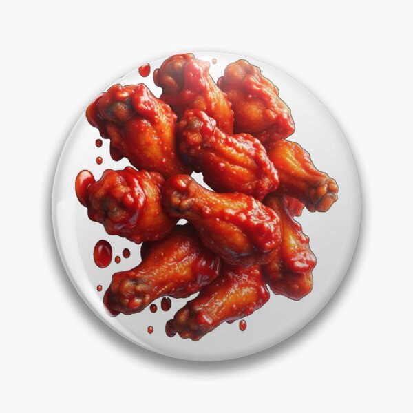 Item preview, Fried Baked Hot Chicken Wings Buffalo Sauce designed and sold by kylmllr101684.
