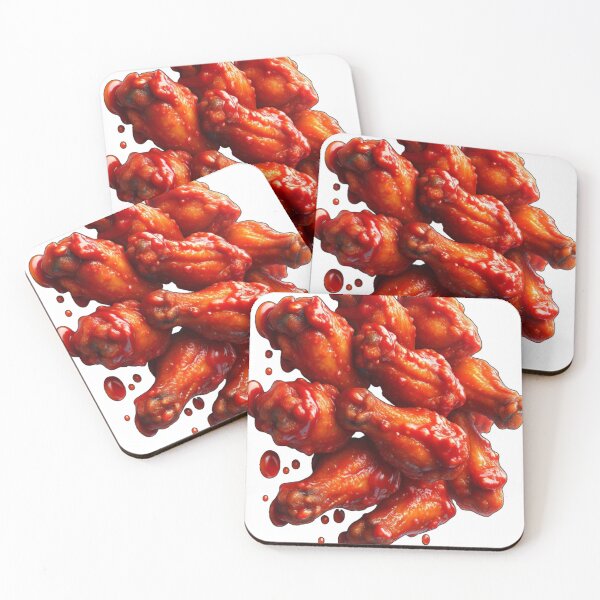 Item preview, Fried Baked Hot Chicken Wings Buffalo Sauce designed and sold by kylmllr101684.