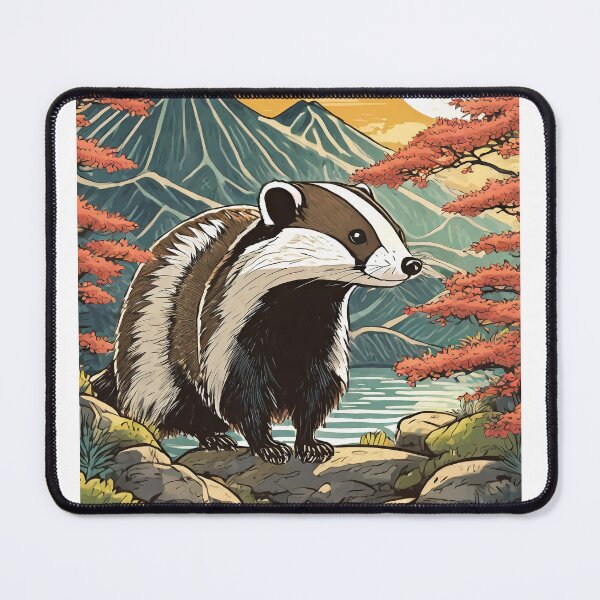 Item preview, YOKAI BADGER MUJINA designed and sold by cubiask.