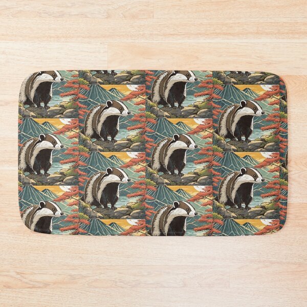 Item preview, YOKAI BADGER MUJINA designed and sold by cubiask.