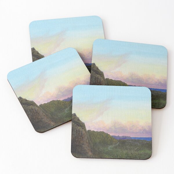 Item preview, Pali Lookout Painting, Kāneʻohe Hawai’i Art designed and sold by skye-studio.