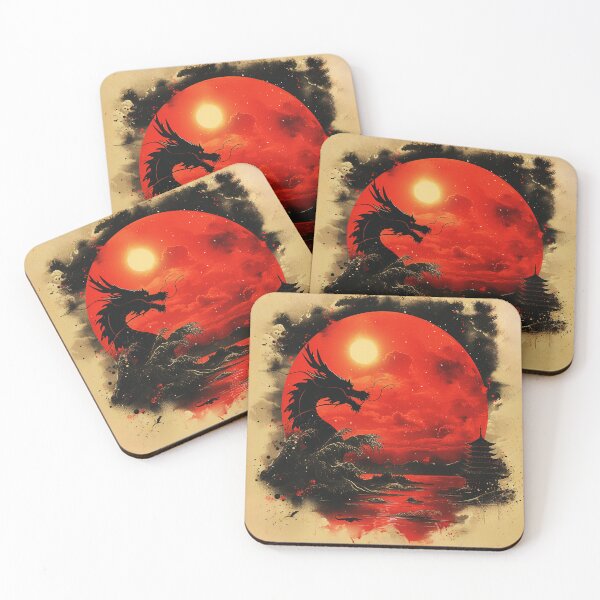 Item preview, Crimson Serenity: The Dragon's Dusk designed and sold by dungeonwarriors.