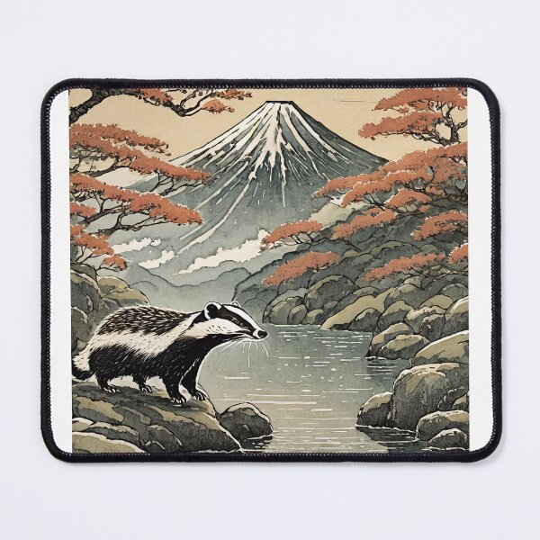 Item preview, YOKAI BADGER MUJINA designed and sold by cubiask.