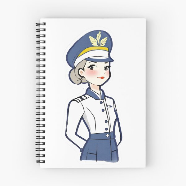 Artikelvorschau, Skandinavische Stewardess entworfen und verkauft von 4estheticShop.