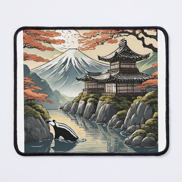 Item preview, YOKAI BADGER MUJINA designed and sold by cubiask.