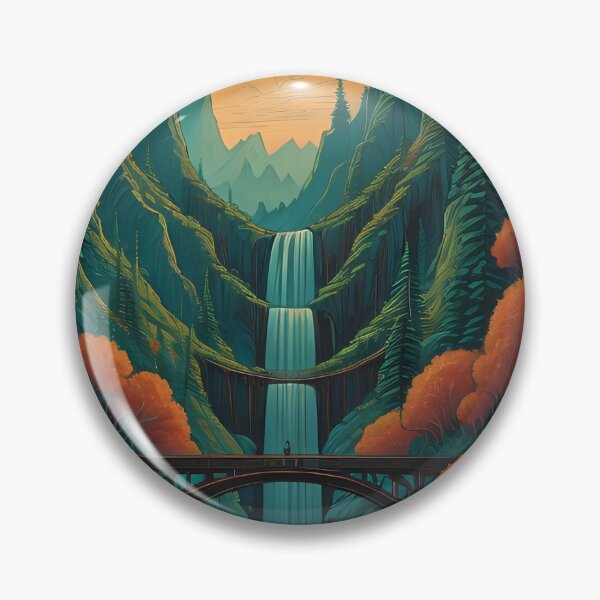 Item preview, Multnomah falls designed and sold by Outlawturnip.