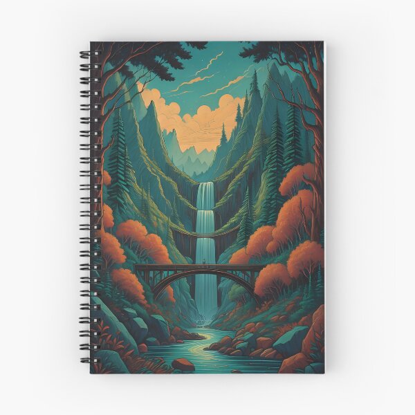 Item preview, Multnomah falls designed and sold by Outlawturnip.