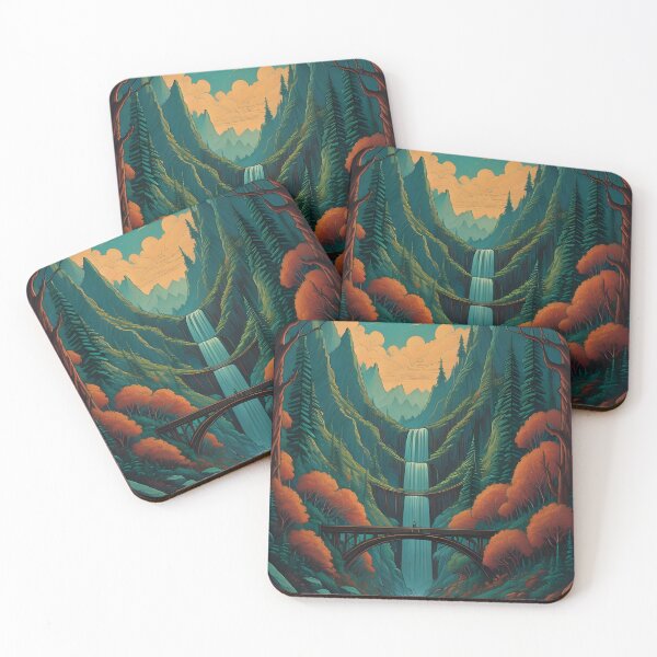 Item preview, Multnomah falls designed and sold by Outlawturnip.
