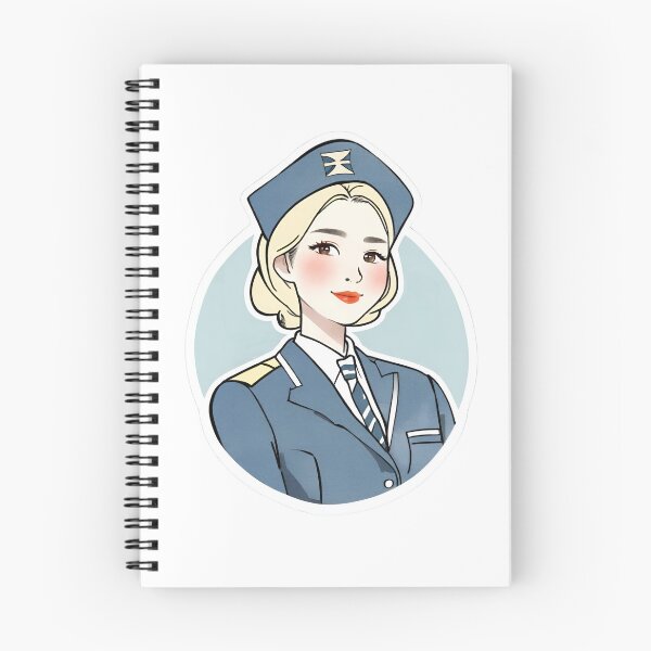 Artikelvorschau, Skandinavische Stewardess entworfen und verkauft von 4estheticShop.