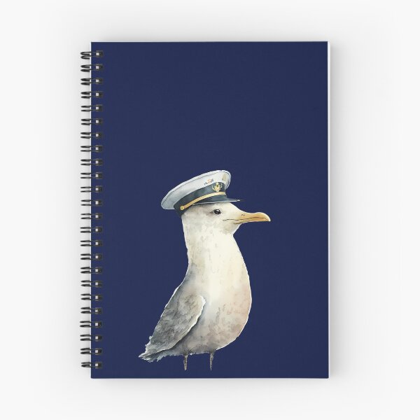 Item preview, Seagull Seafarer Captai, Moin designed and sold by PandaKunst.