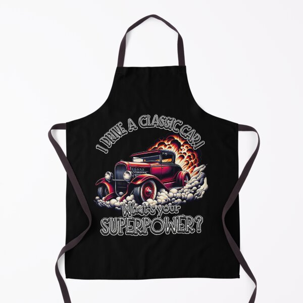 Item preview, I DRIVE A CLASSIC CAR, whats your SuperPower? designed and sold by Michael van der Hoorn.