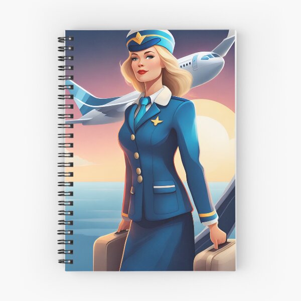 Artikelvorschau, skandinavische Stewardess entworfen und verkauft von 4estheticShop.