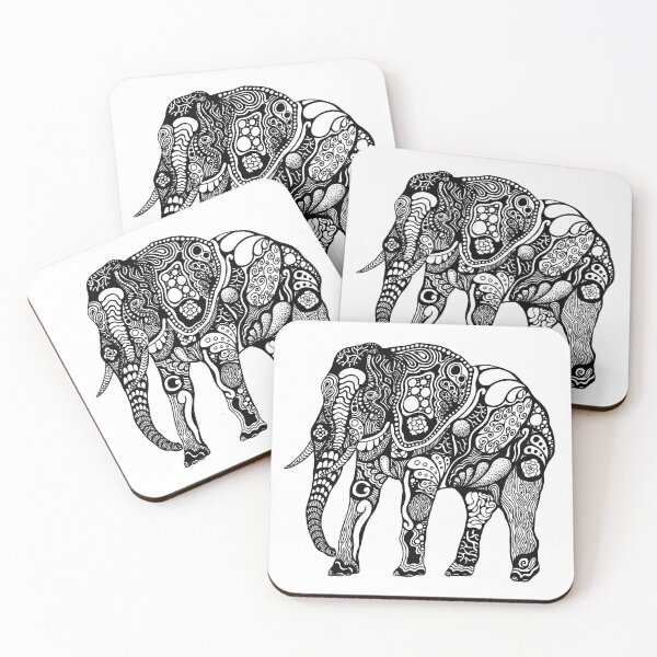 Item preview, Abstract Elephant designed and sold by Erik Hovland.