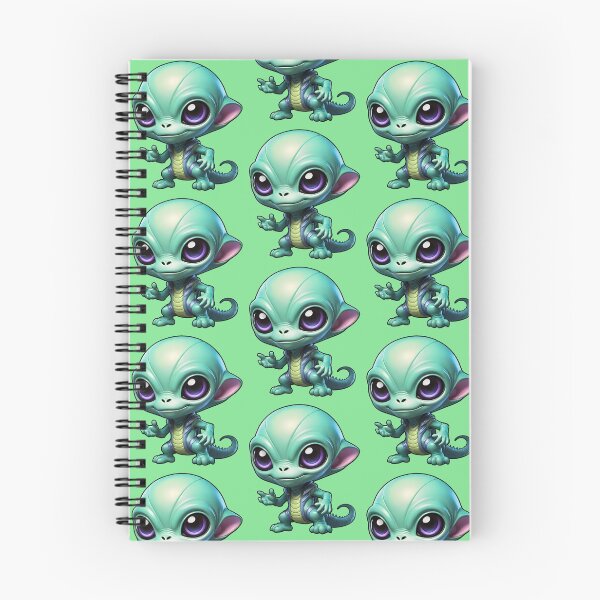 Item preview, chibi green lizard alien designed and sold by amoebebe.