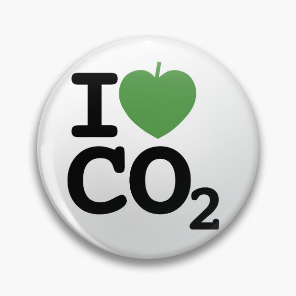 Item preview, I Leaf Carbon Dioxide | It's "I love CO2" but the heart is a leaf!  designed and sold by NouveauAge.
