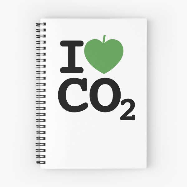 Item preview, I Leaf Carbon Dioxide | It's "I love CO2" but the heart is a leaf!  designed and sold by NouveauAge.