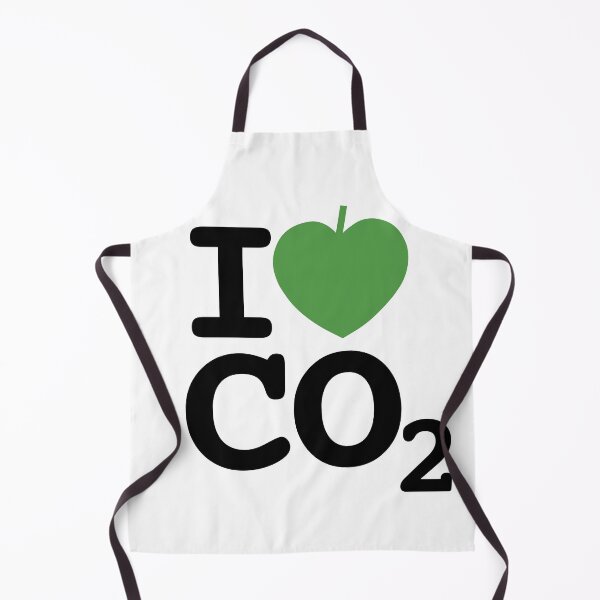 Item preview, I Leaf Carbon Dioxide | It's "I love CO2" but the heart is a leaf!  designed and sold by NouveauAge.