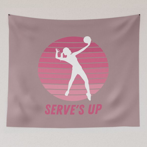 Item preview,  Volleyball Serve's Up designed and sold by Tripp Art Studio.