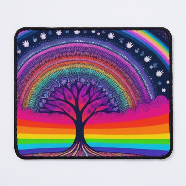 Item preview, Rainbow Fields and Rainbow Tree designed and sold by TheDarkWardrobe.