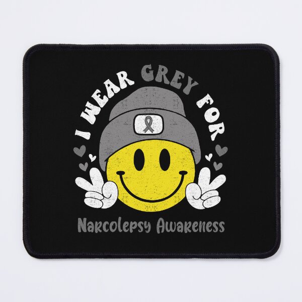 Item preview, I Wear Grey For Narcolepsy Awareness, Narcolepsy Awareness Month designed and sold by KatMercerr.