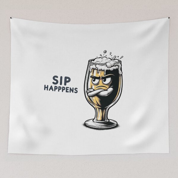 Item preview, Beer.  Sip Happens designed and sold by FamouslyStupid.