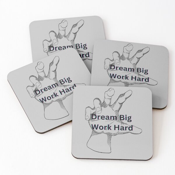 Item preview, Dream Big, Work Hard designed and sold by MrBlueBubble.