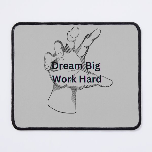 Item preview, Dream Big, Work Hard designed and sold by MrBlueBubble.