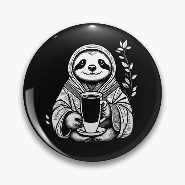 Item preview, Laidback Sloth Loving Coffee designed and sold by FunShuiGB.