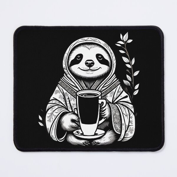 Item preview, Laidback Sloth Loving Coffee designed and sold by FunShuiGB.