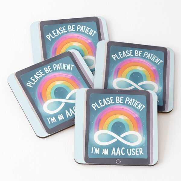 Item preview, AAC User - Please be patient designed and sold by Vkinsify.