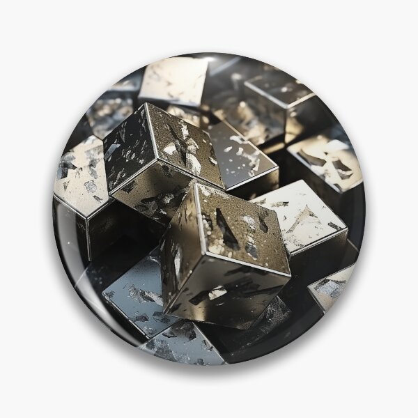 Item preview, Golden Cubes Confetti - design I designed and sold by TheLandsOfMagic.